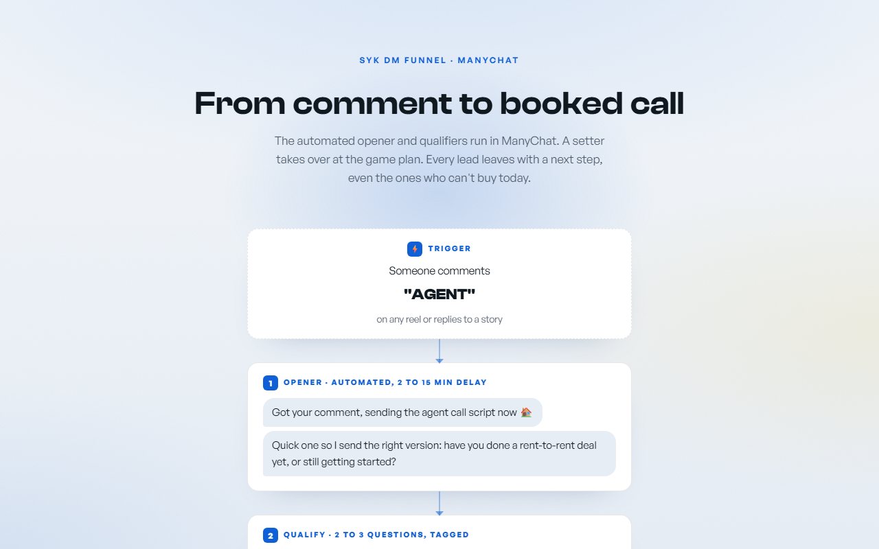 DM flow preview