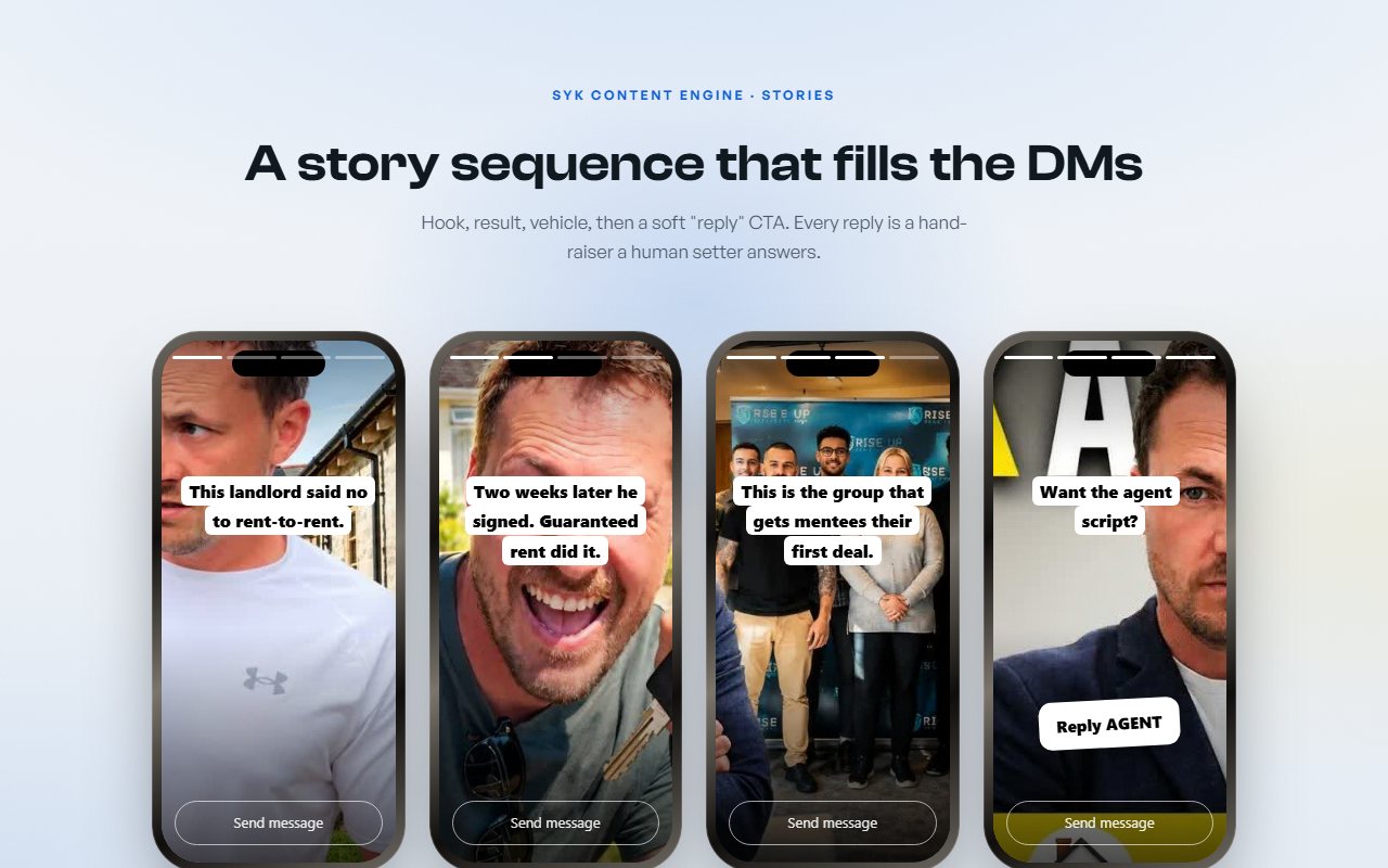 Story sequence preview